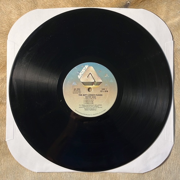 The Jeff Lorber Fusion - “Water Sign” Vinyl LP - Picture 3 of 5